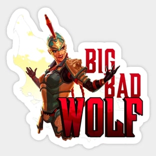 Loba - Big Bad Wolf Sticker